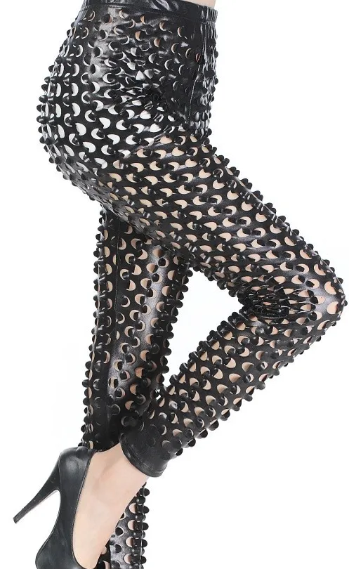 Solid Elastic Leggings
