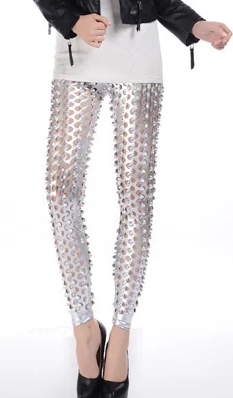 Solid Elastic Leggings