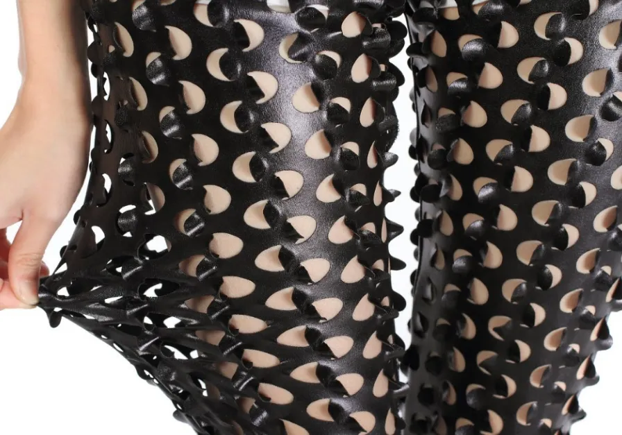 Solid Elastic Leggings