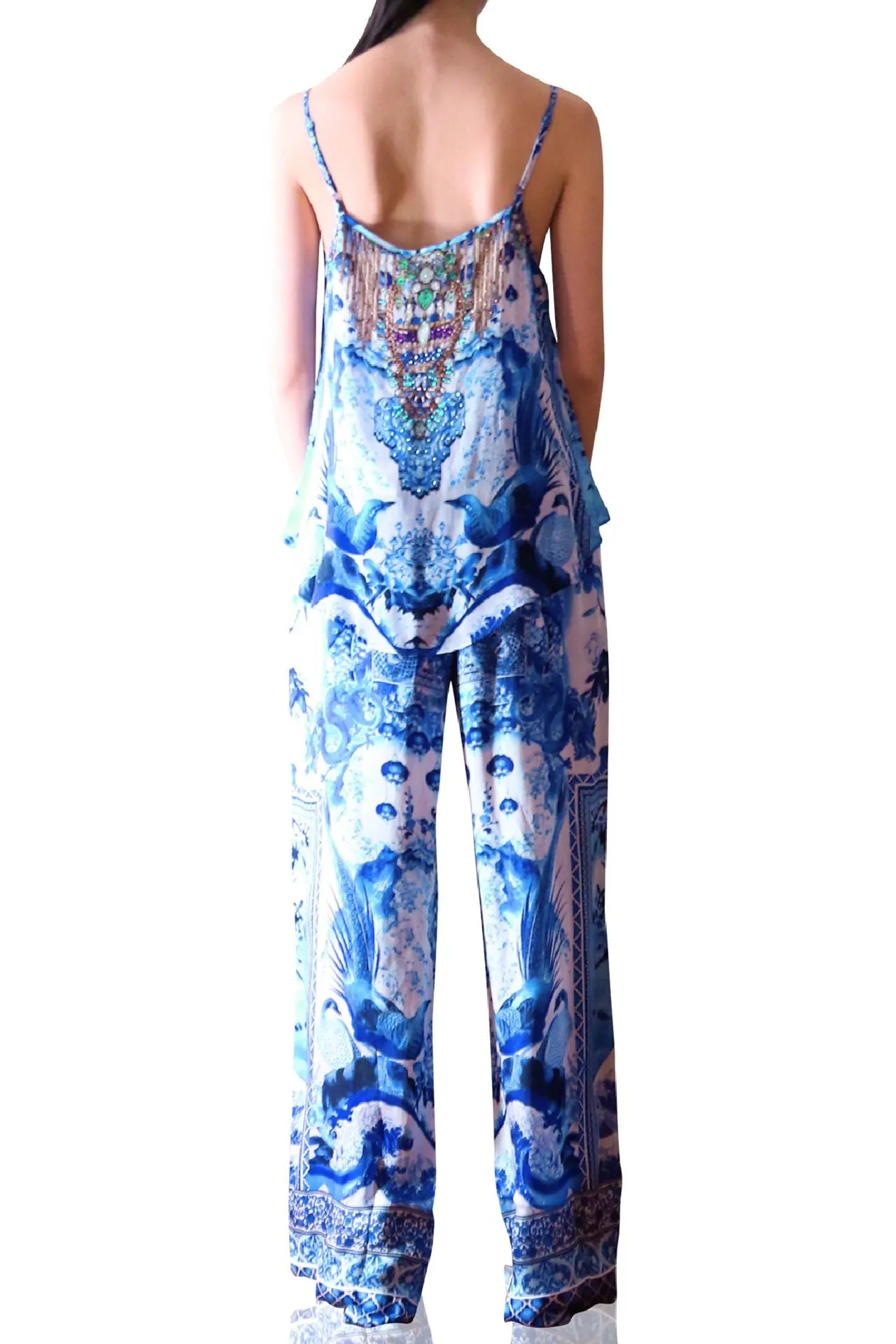 Sophia Silk Pants