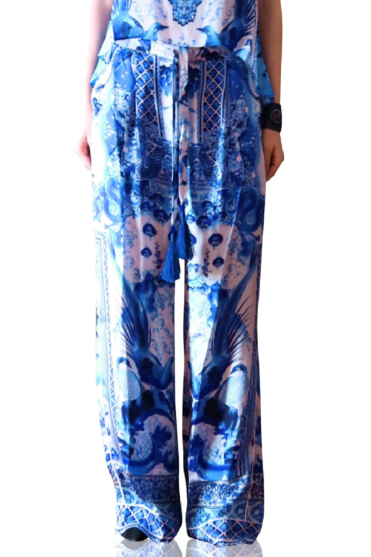Sophia Silk Pants