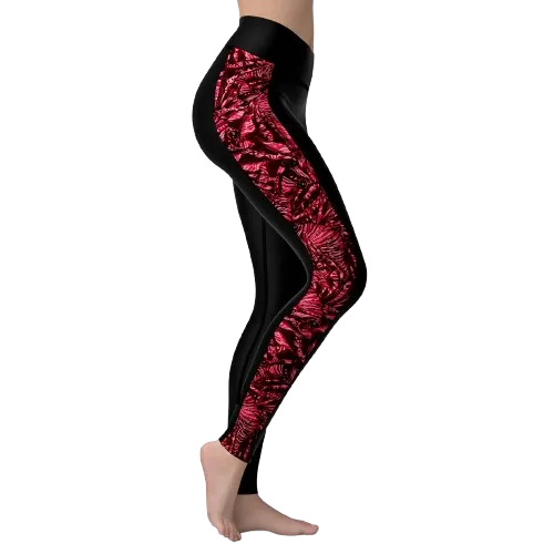 Spacefish Army Eco-Friendly Lionfish Invasion Leggings