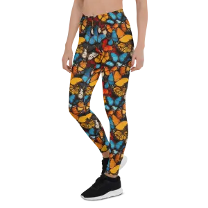 Spring Butterfly Leggings