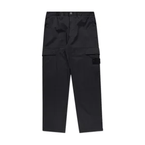 stone island cargo pants (navy)