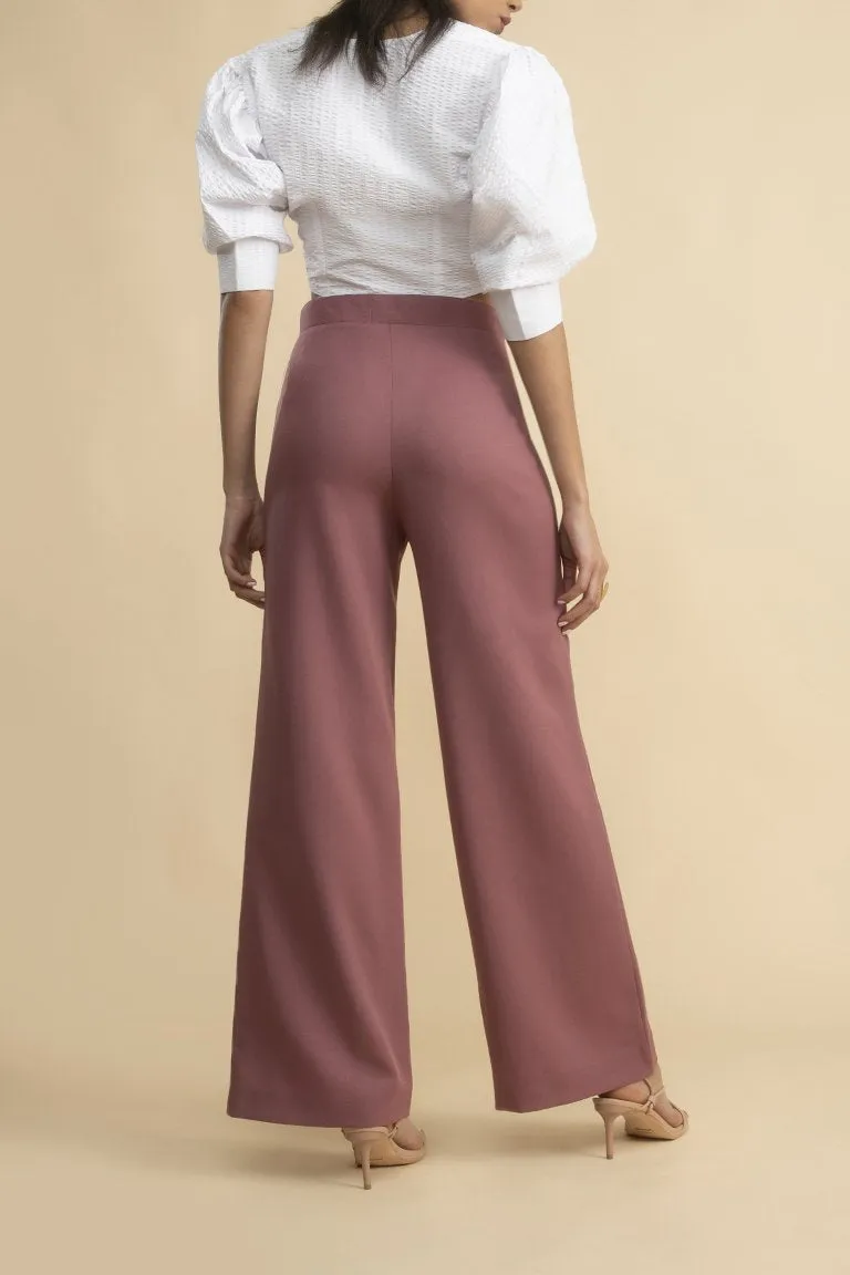Straight Flared Pants