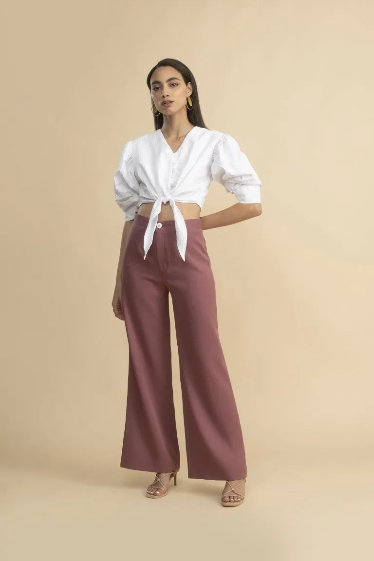 Straight Flared Pants