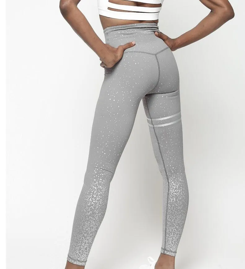 Striped Thigh Leggings