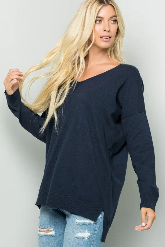 Super Soft V Neck Sweater