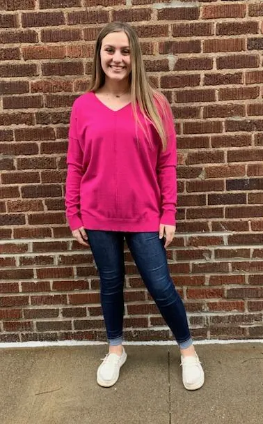 Super Soft V Neck Sweater
