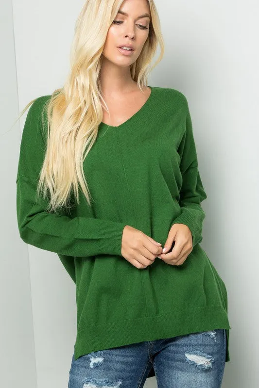 Super Soft V Neck Sweater