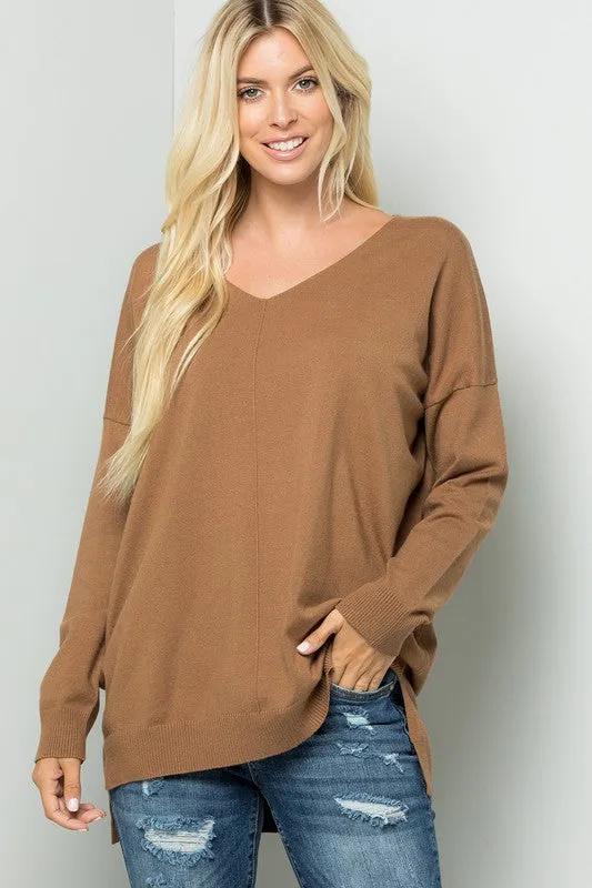 Super Soft V Neck Sweater