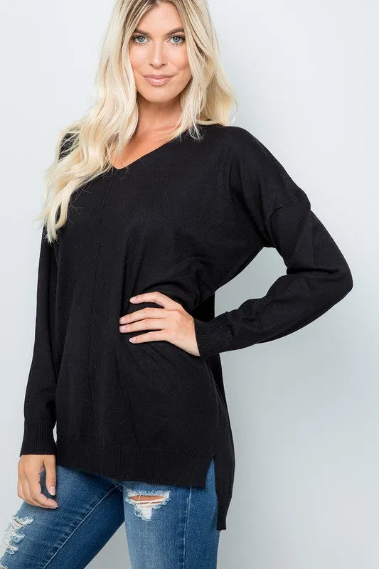 Super Soft V Neck Sweater