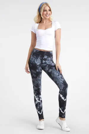 T-Party V-Detail Legging - Black