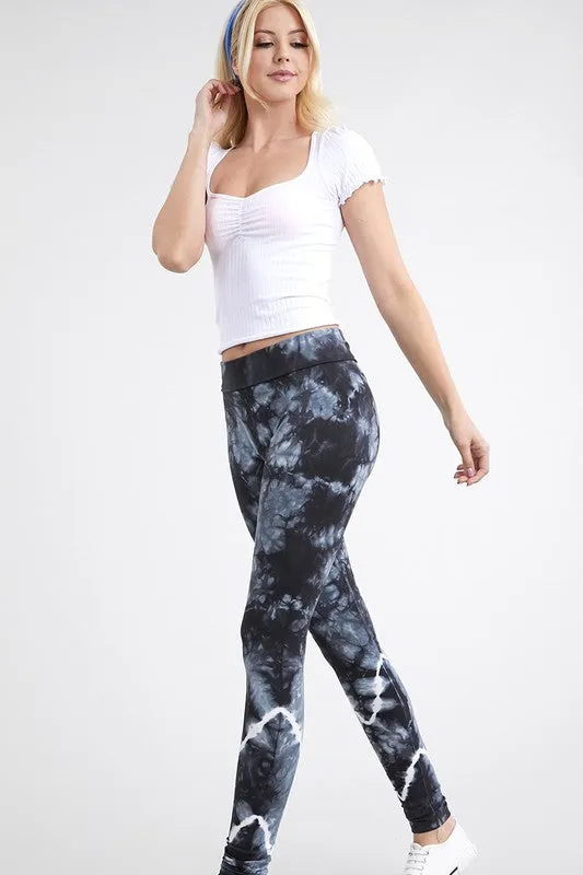 T-Party V-Detail Legging - Black