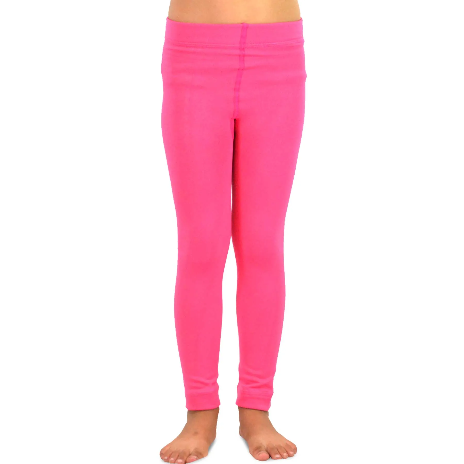 TeeHee Socks Kid's Casual Acrylic Leggings Pink/Purple/Black 3-Pack (70896)