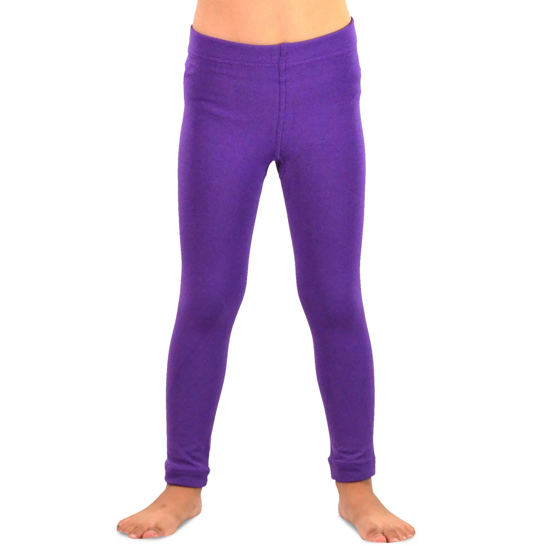 TeeHee Socks Kid's Casual Acrylic Leggings Pink/Purple/Black 3-Pack (70896)