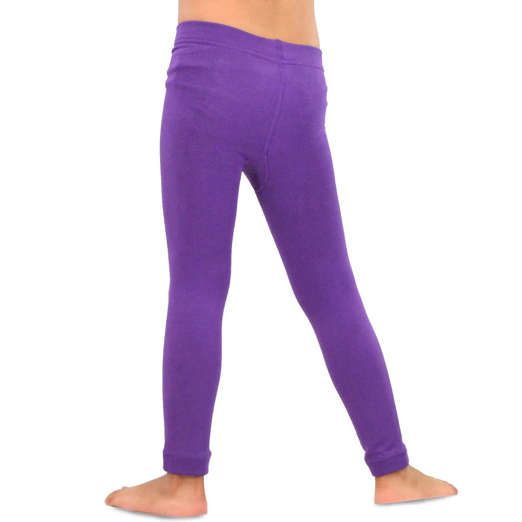 TeeHee Socks Kid's Casual Acrylic Leggings Pink/Purple/Black 3-Pack (70896)