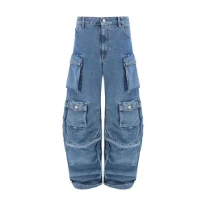 The Attico Fern Cargo Pants