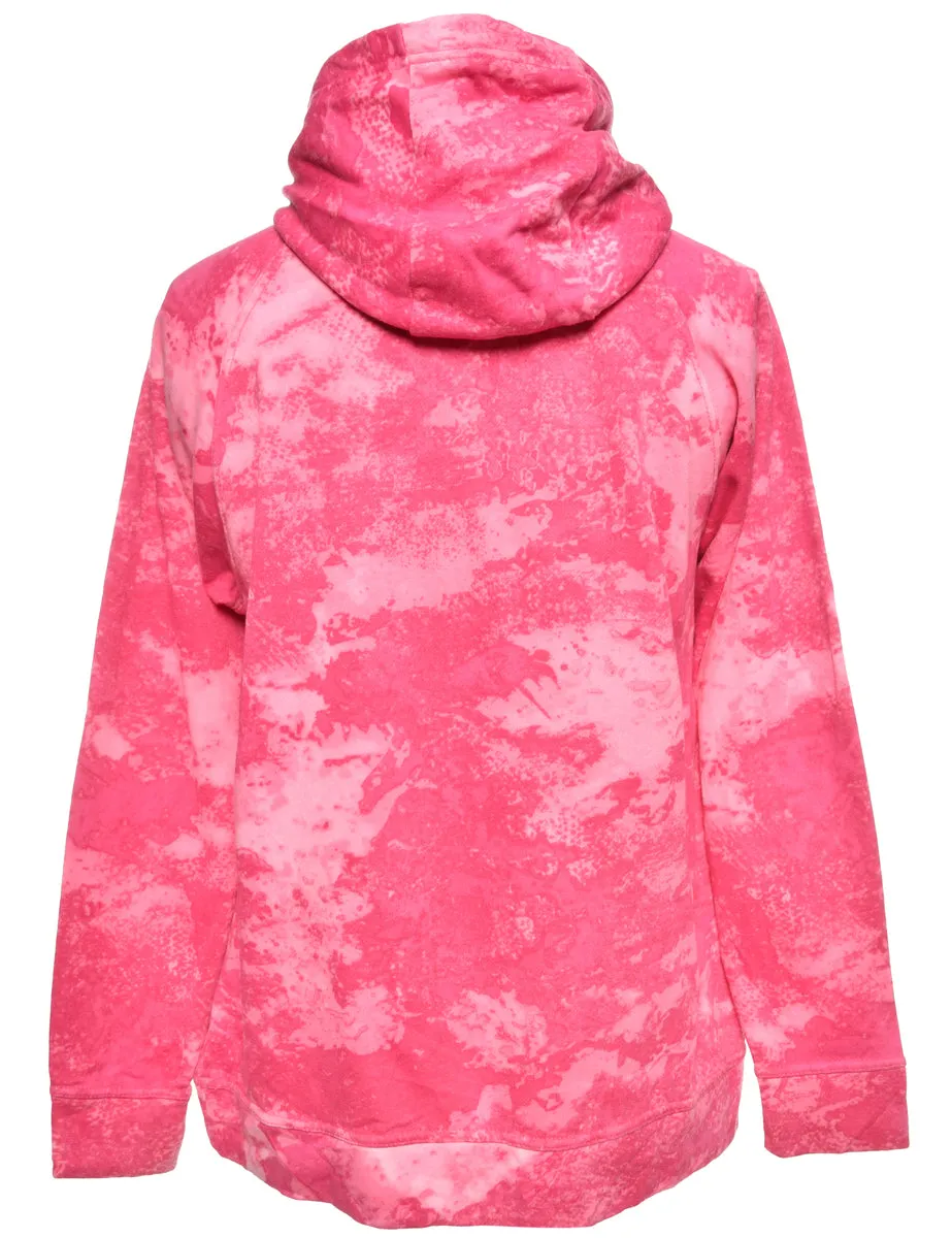 Tie-dye Printed Hoodie - L