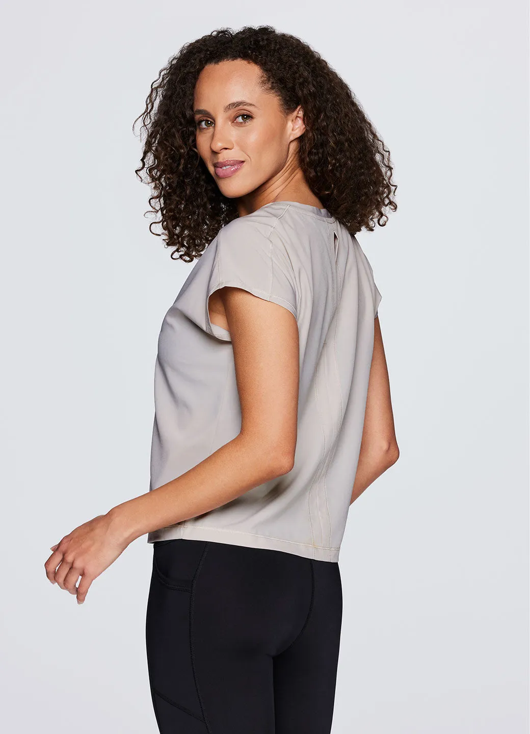 Tivoli Stretch Woven Tee