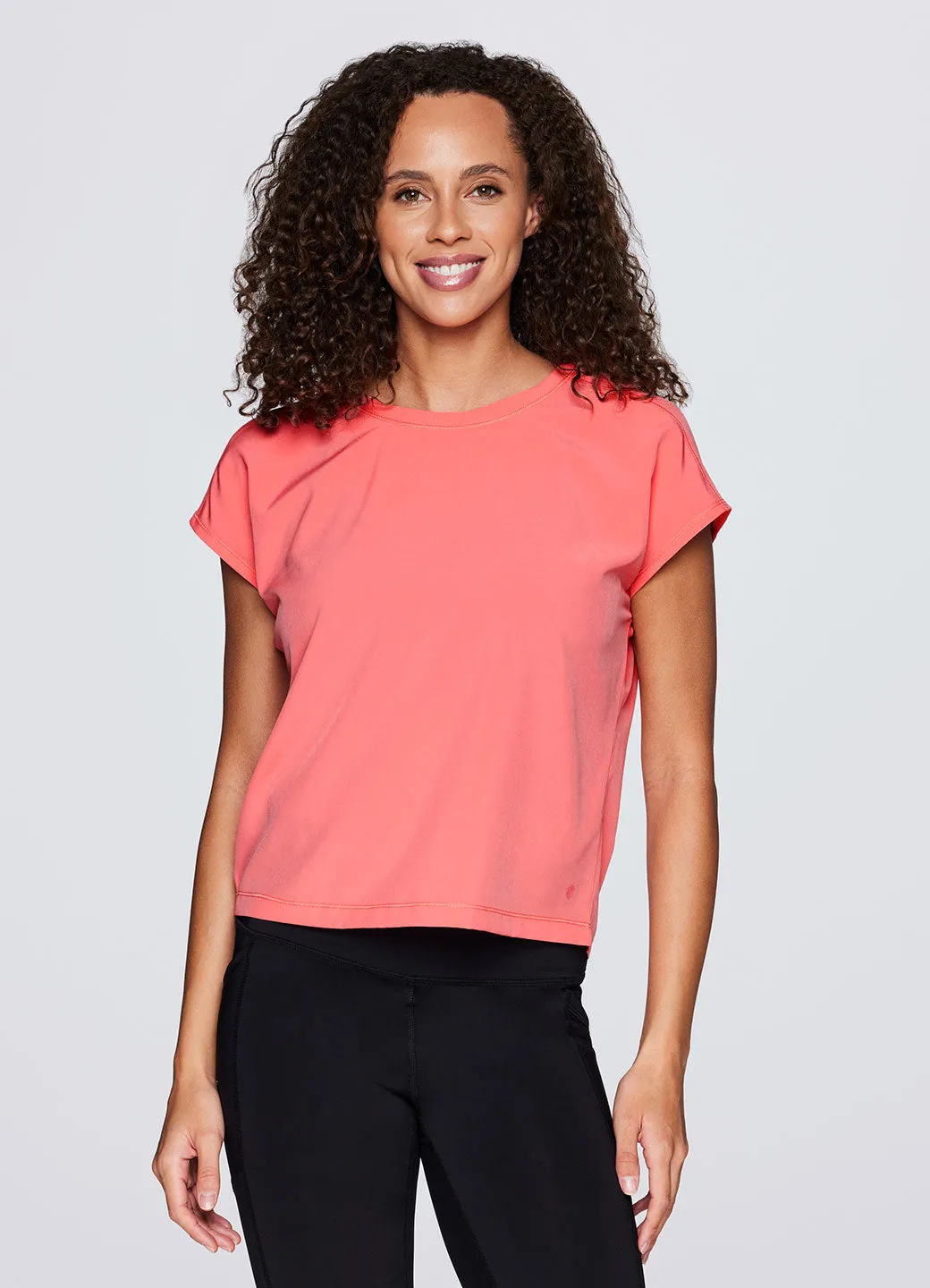 Tivoli Stretch Woven Tee