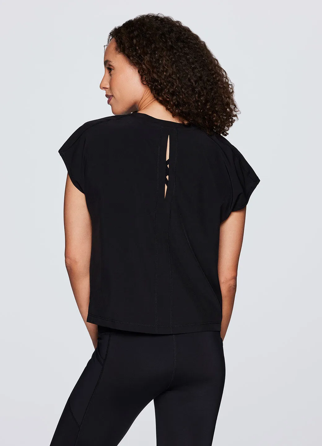 Tivoli Stretch Woven Tee