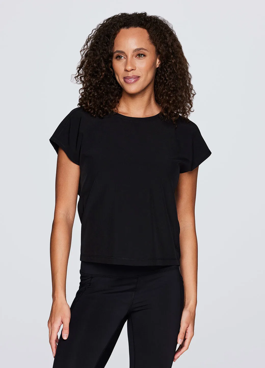 Tivoli Stretch Woven Tee
