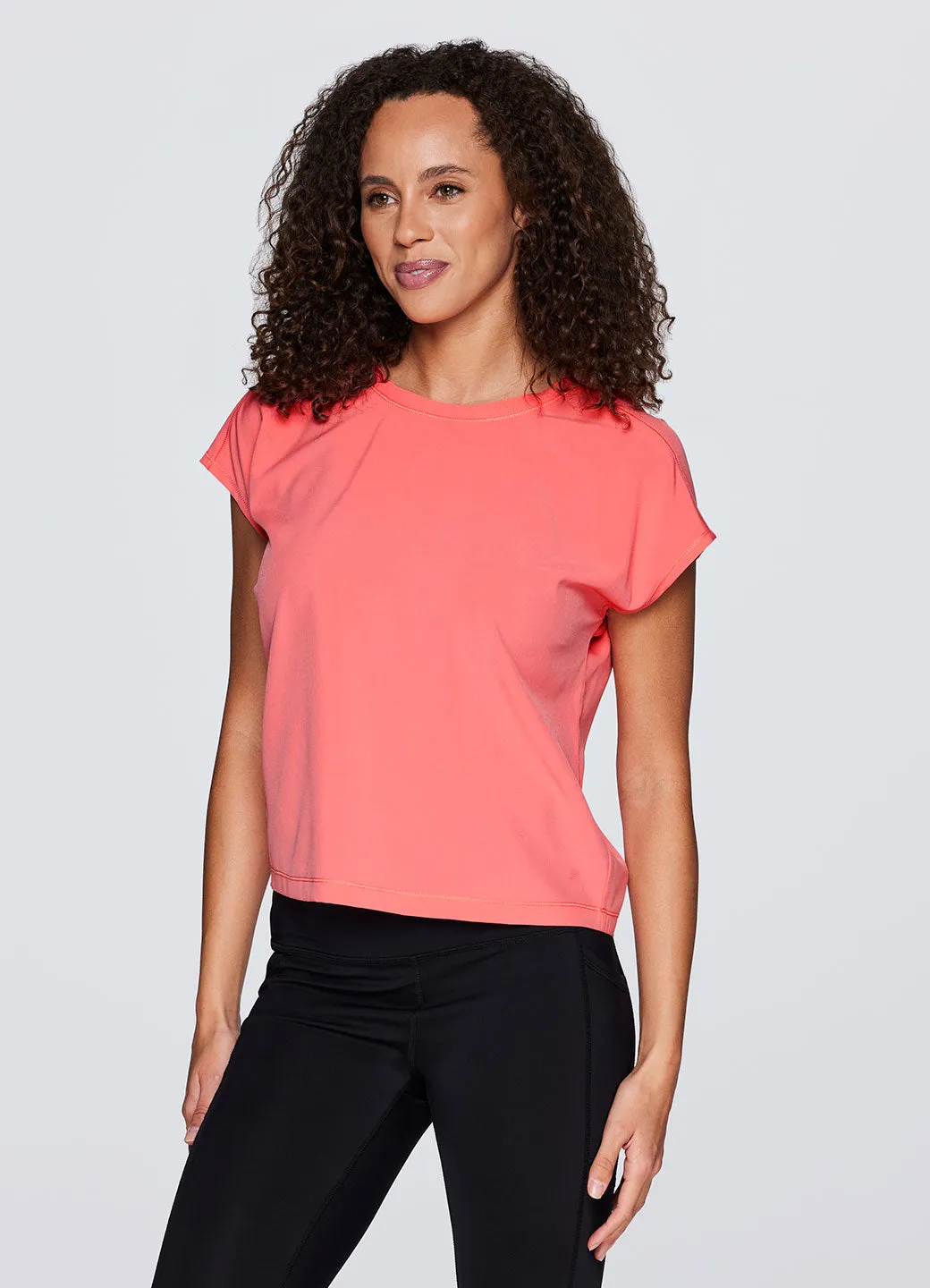 Tivoli Stretch Woven Tee