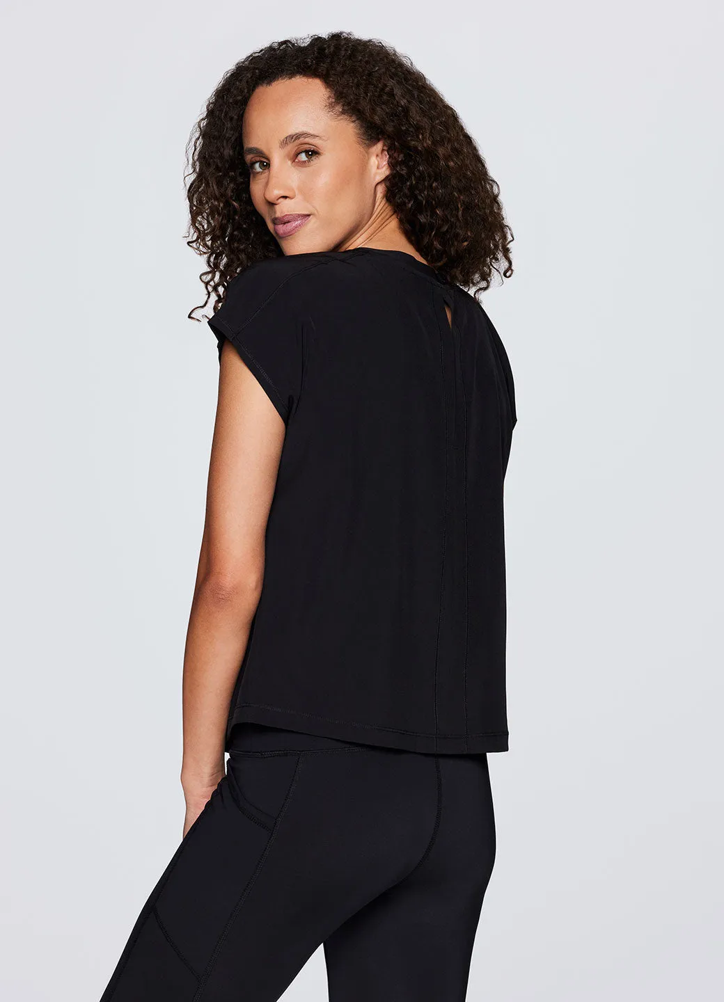 Tivoli Stretch Woven Tee