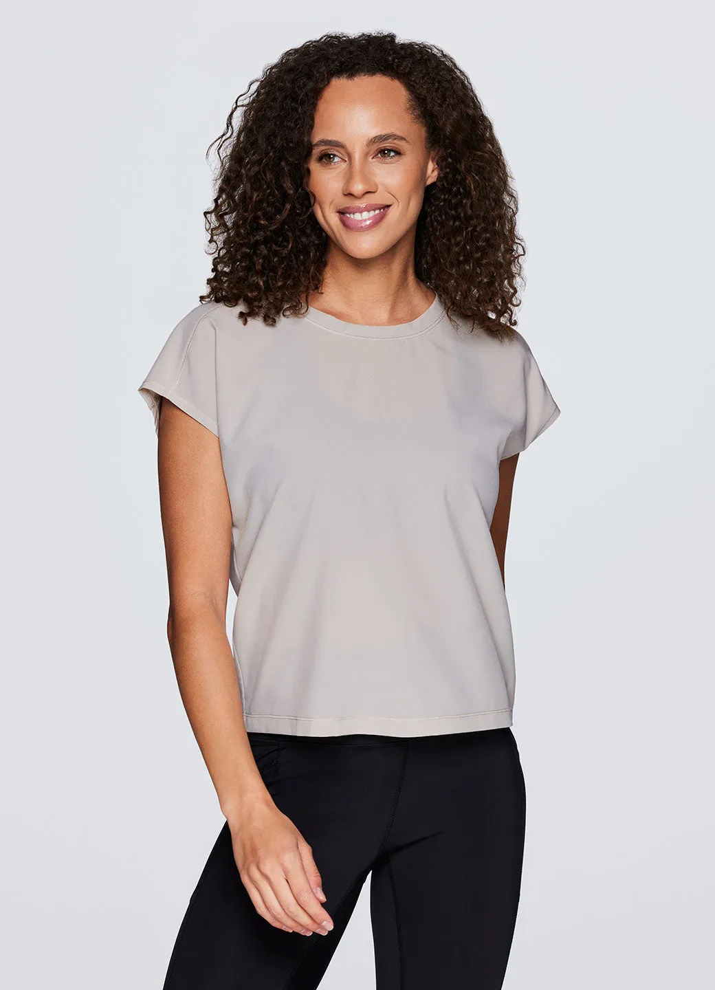 Tivoli Stretch Woven Tee