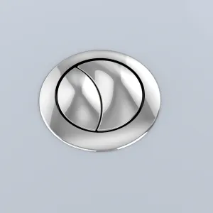 TOTO AQUIA PUSH BUTTON MS654 53MM SPARE PART POLISHED NICKEL