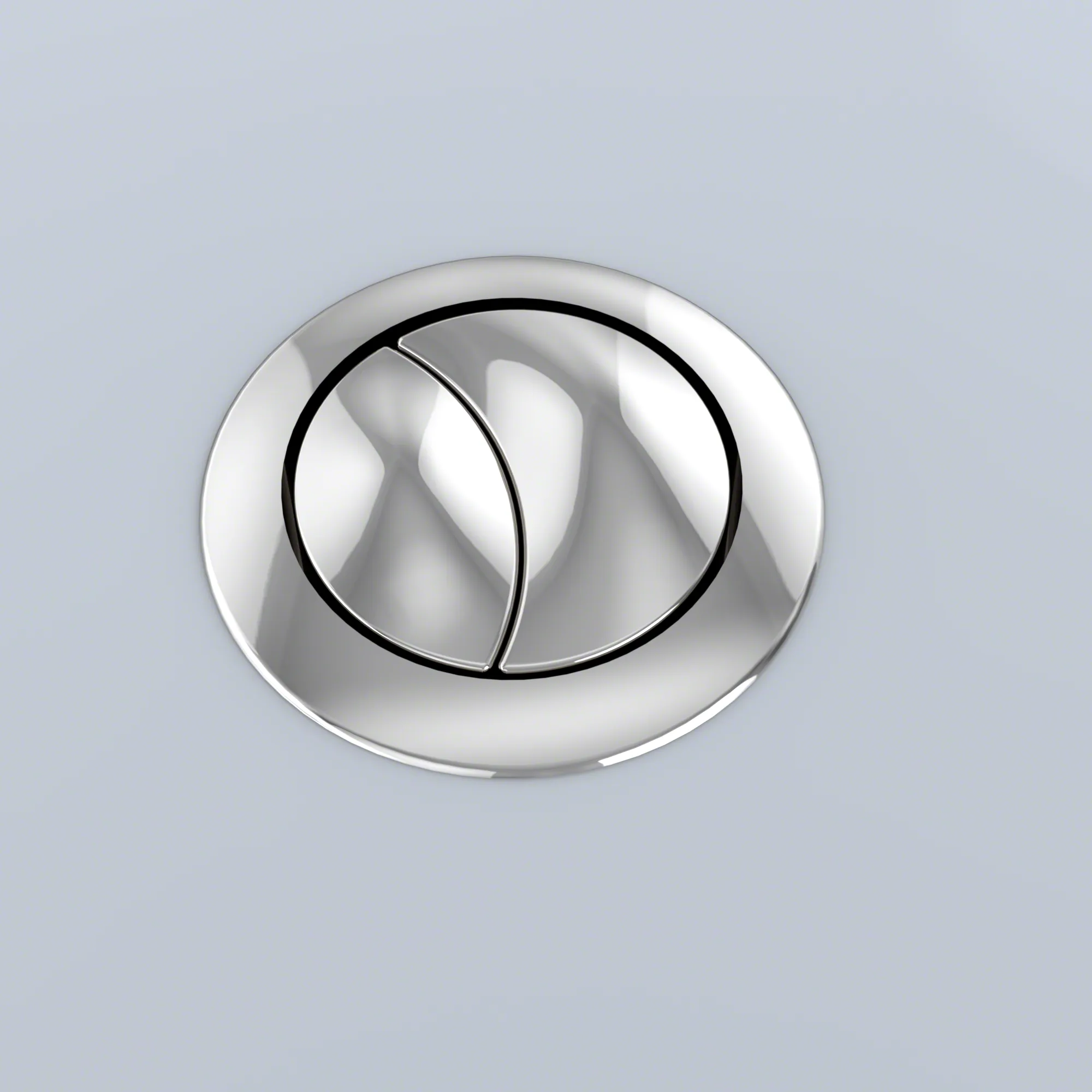TOTO AQUIA PUSH BUTTON MS654 53MM SPARE PART POLISHED NICKEL