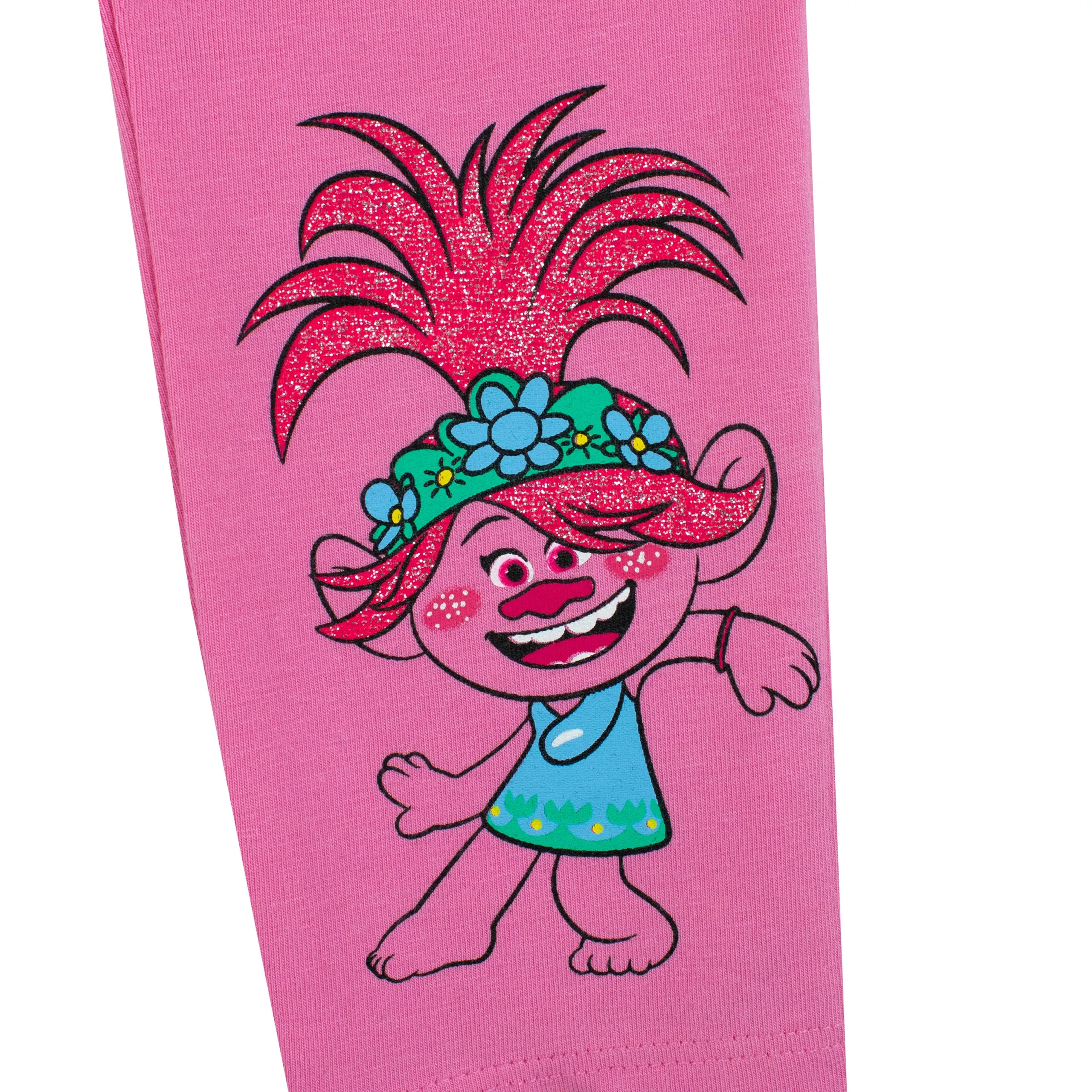 Trolls Girls T-Shirt and Leggings Set
