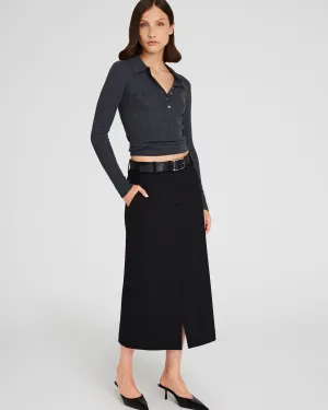 Trouser Midi Skirt