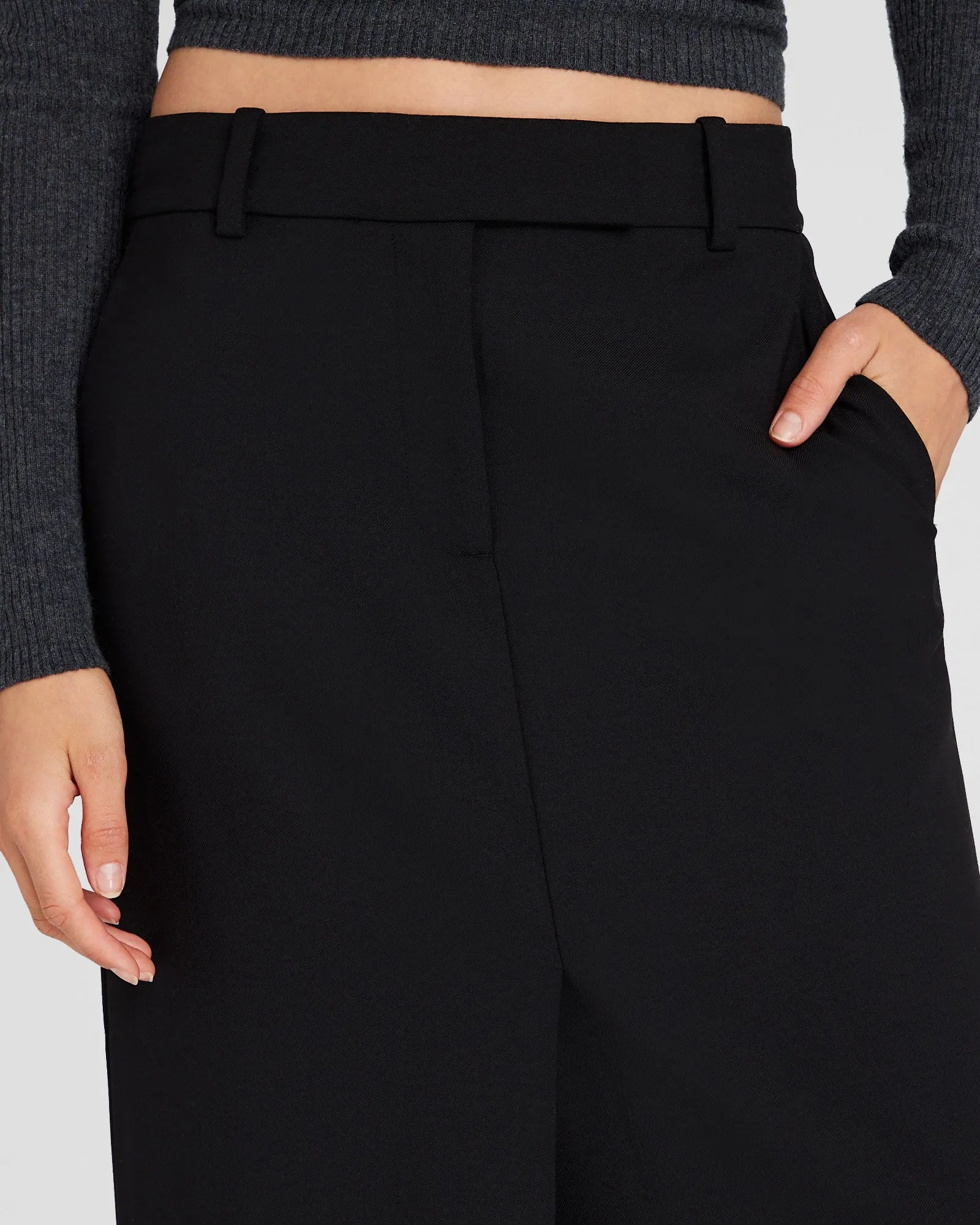 Trouser Midi Skirt