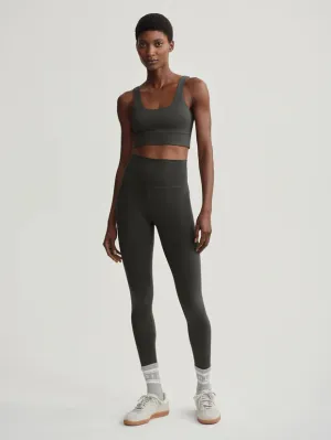 Varley Freesoft High Rise Legging 25, Dark Resin Green