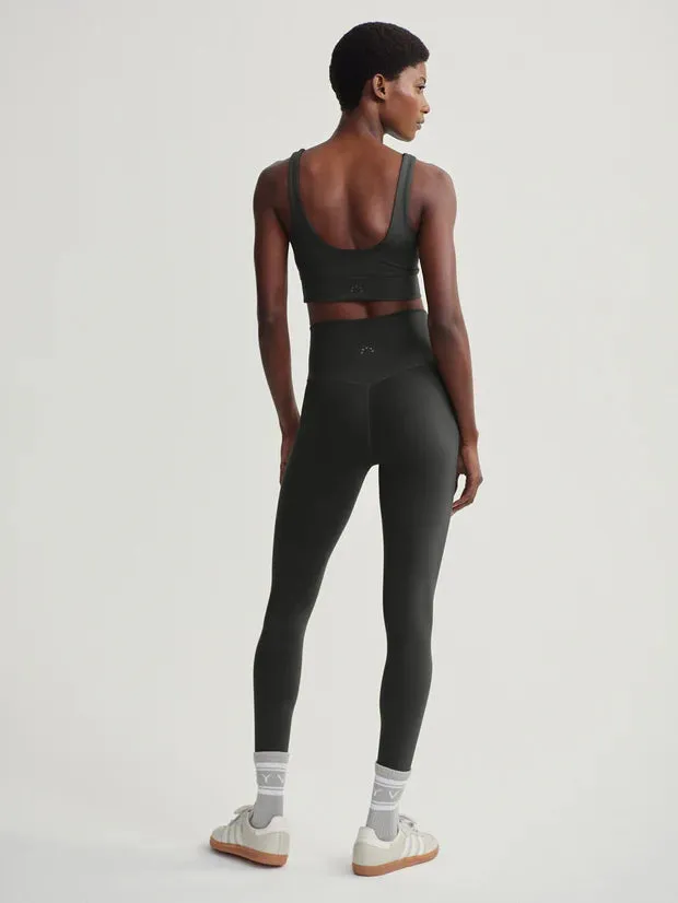 Varley Freesoft High Rise Legging 25, Dark Resin Green