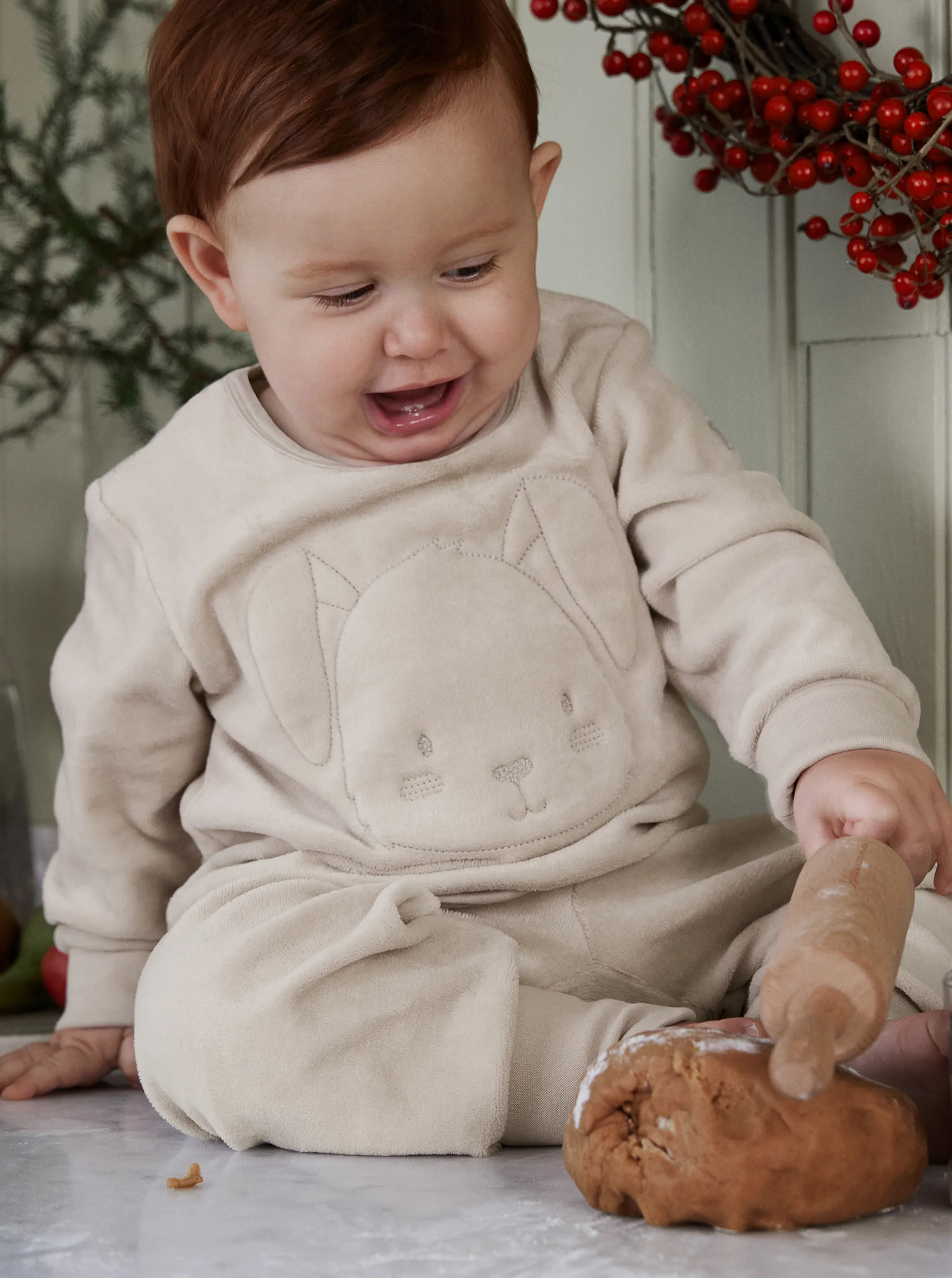 Velour Baby Leggings