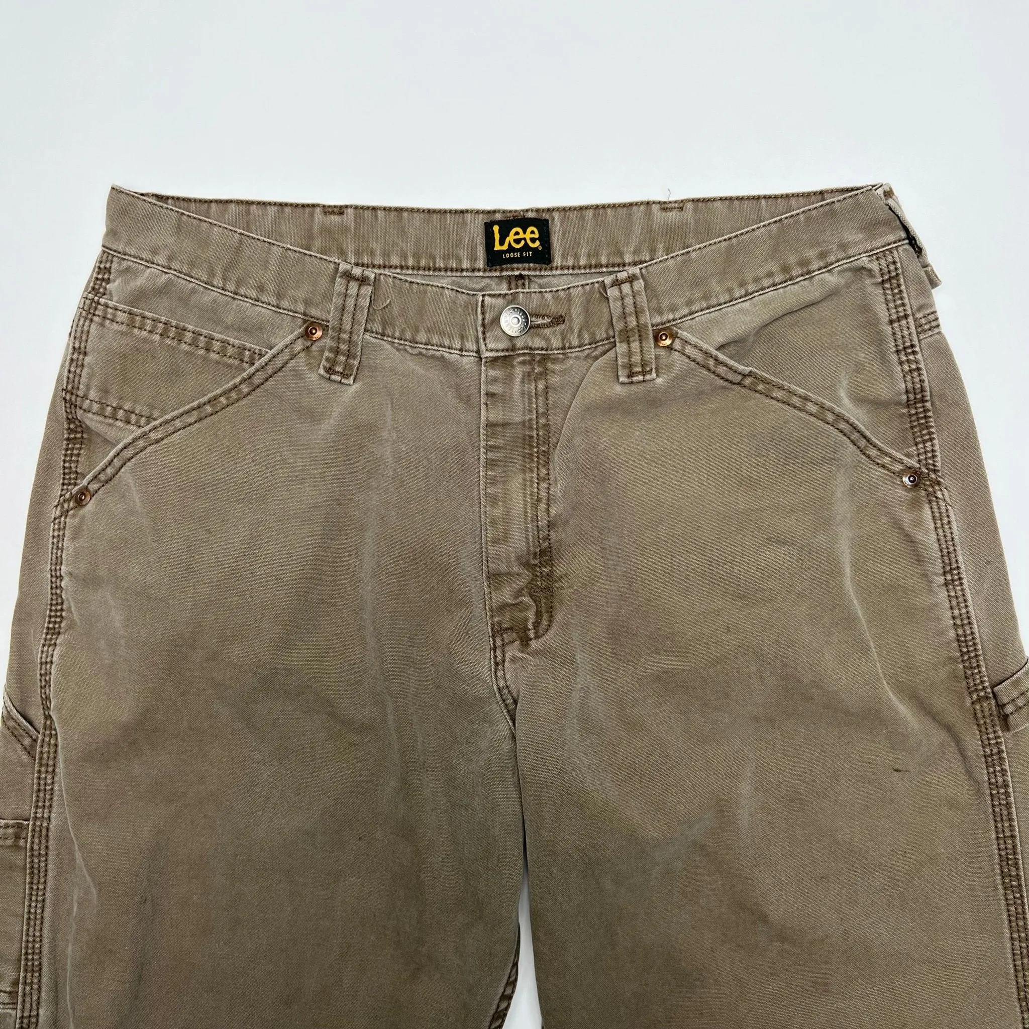 Vintage Brown Lee Cargo Pants (34 x 32)