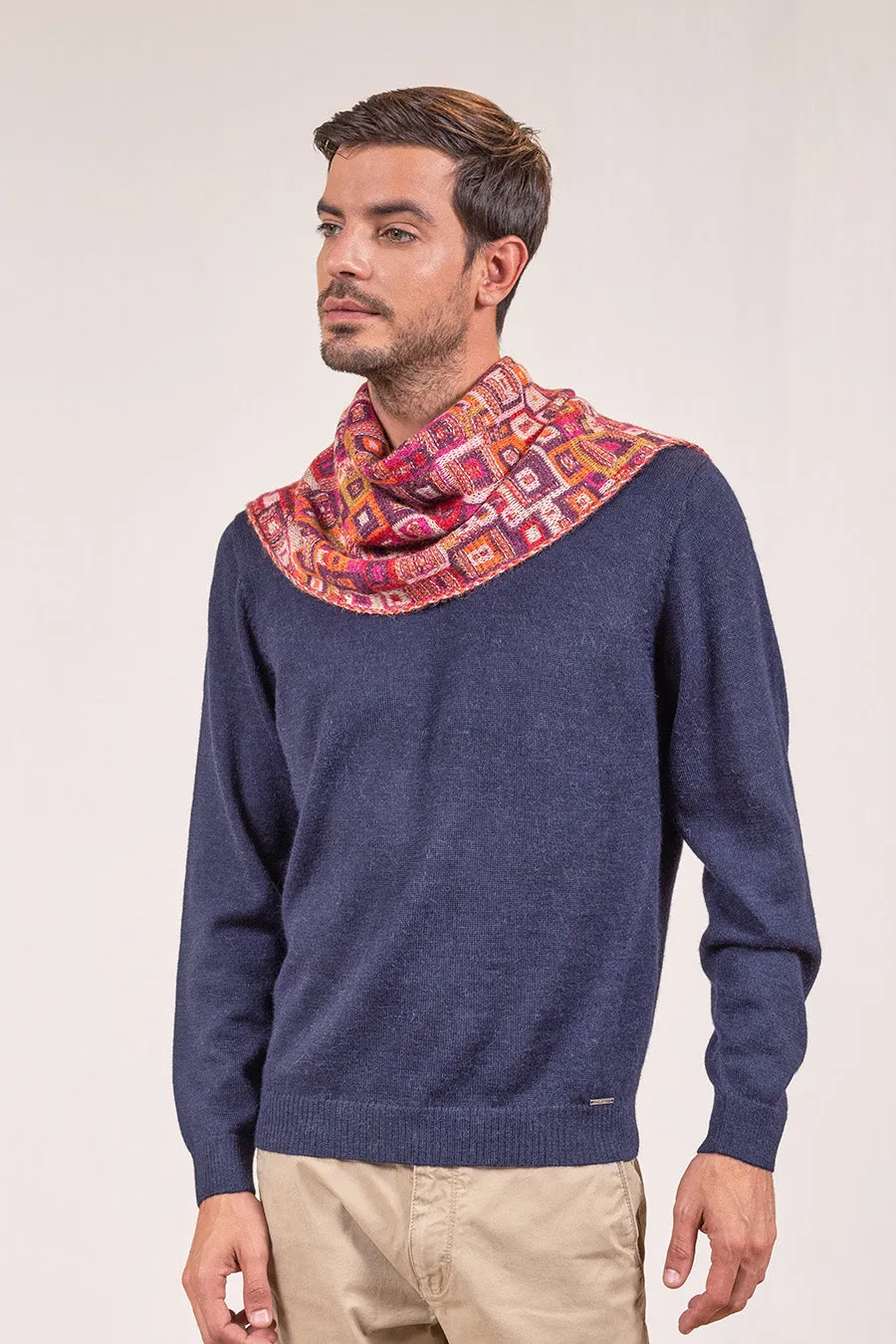 Vivaldi Scarf Baby Alpaca Color Vendimia