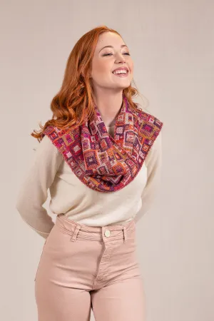 Vivaldi Scarf Baby Alpaca Color Vendimia