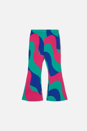 Wavy Kids Flared Legging