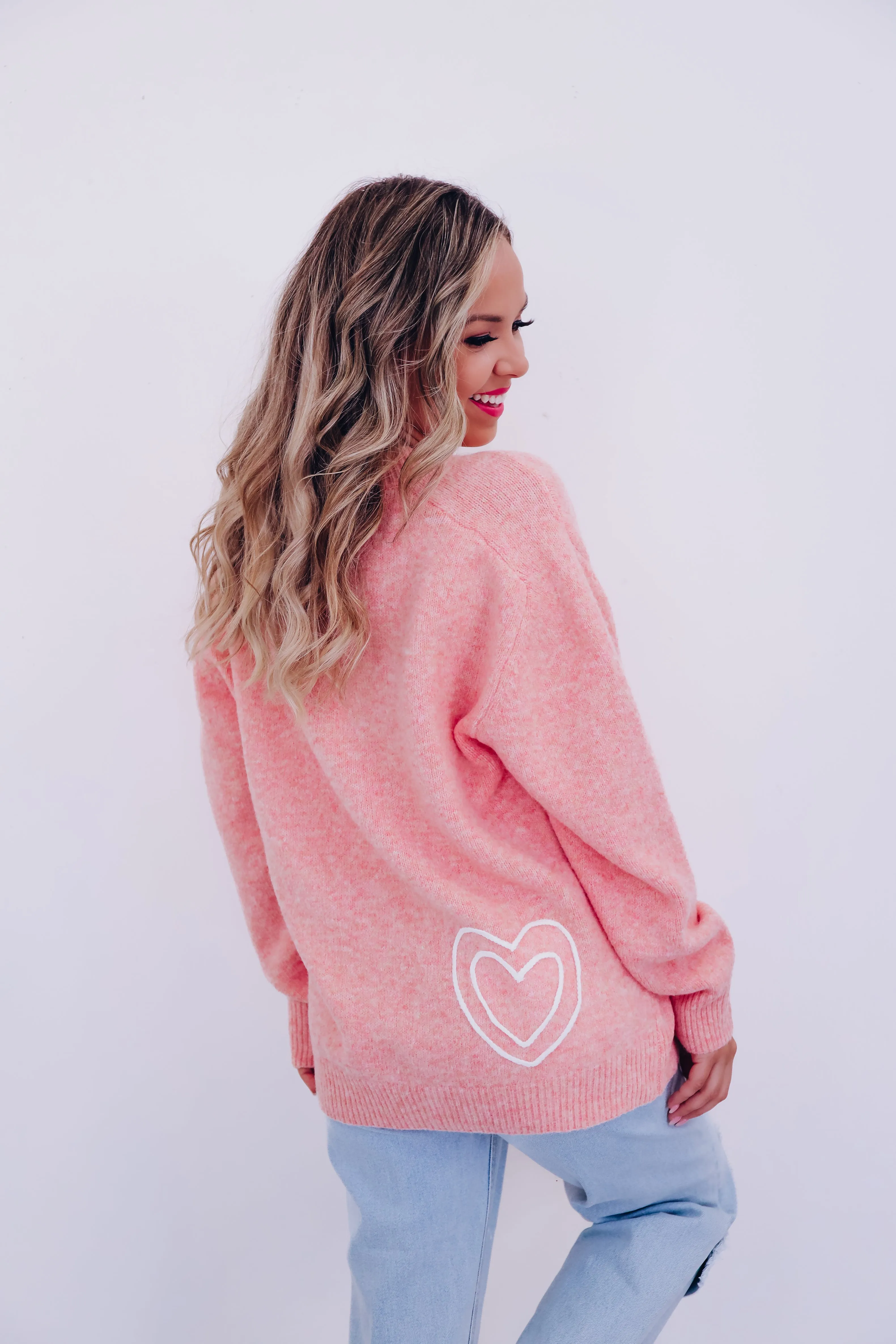 Wifey Heart Oversized Sweater