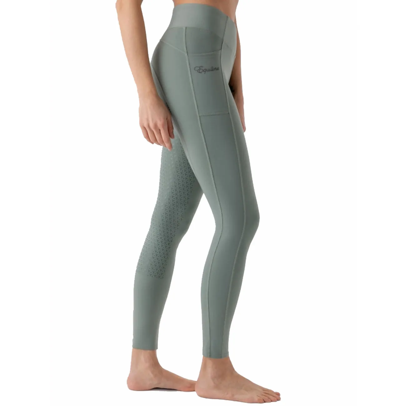WOMEN&#x27;S FULL GRIP LEGGINGS EDIEFH GREEN
