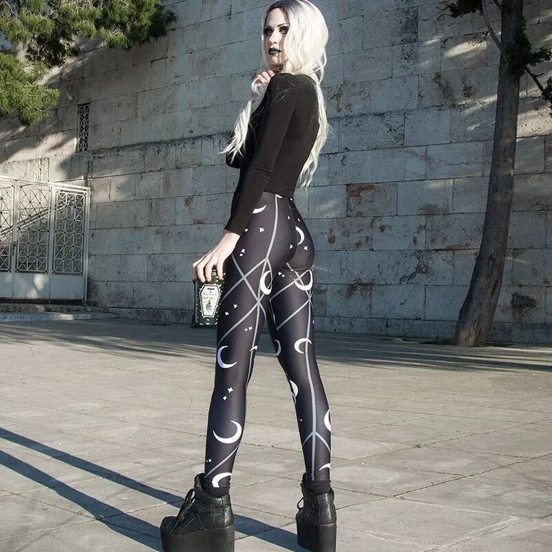 Women's Casual Stretchy Printed Leggings