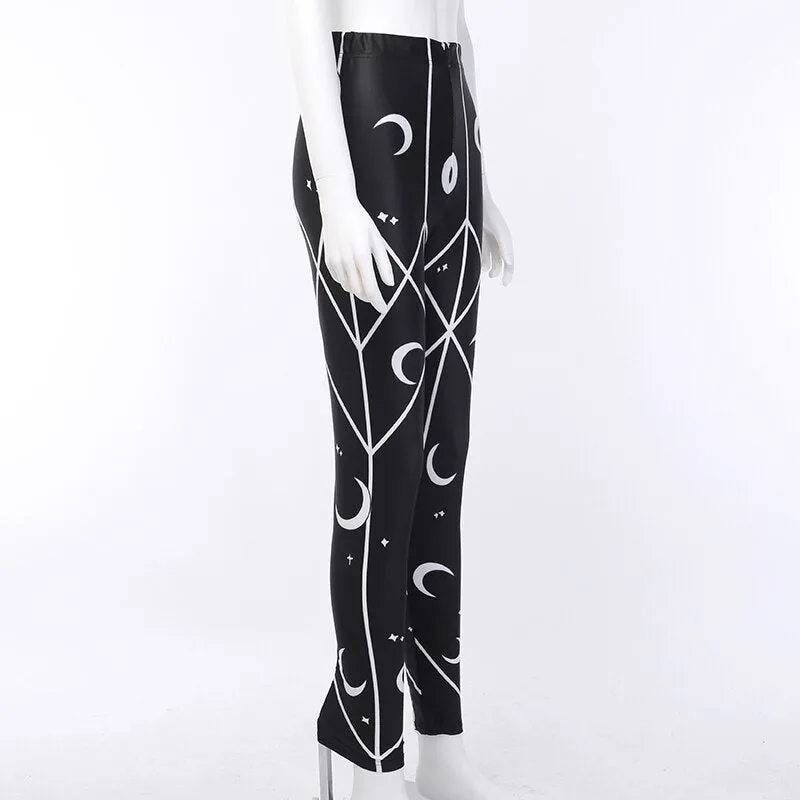 Women's Casual Stretchy Printed Leggings