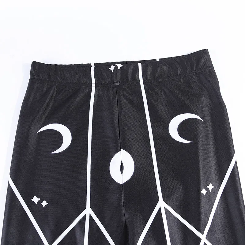 Women's Casual Stretchy Printed Leggings