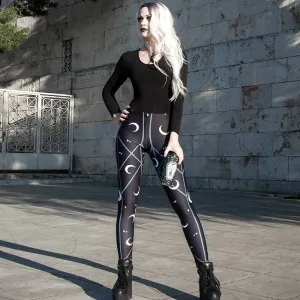 Women's Casual Stretchy Printed Leggings