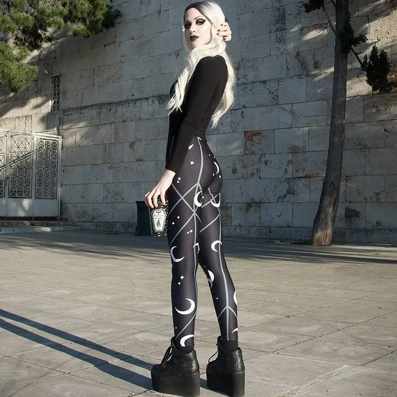 Women's Casual Stretchy Printed Leggings
