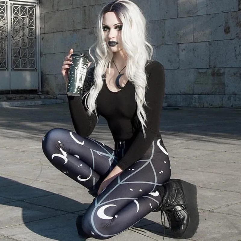 Women's Casual Stretchy Printed Leggings